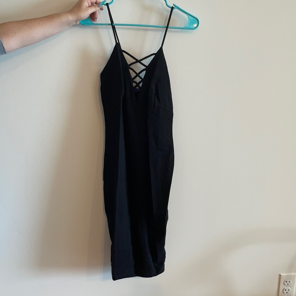 Royal T collection simple black dress